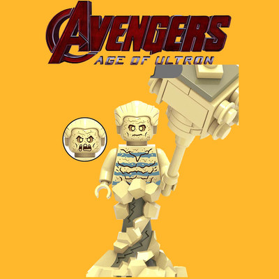 蜘蛛侠沙人反派玩具拼装积木