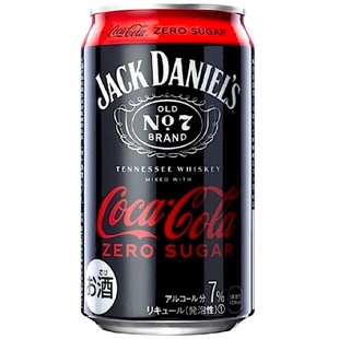 杰克丹尼斯 日本進口 可樂威士忌調酒350ml Cola 可口可樂 Coca
