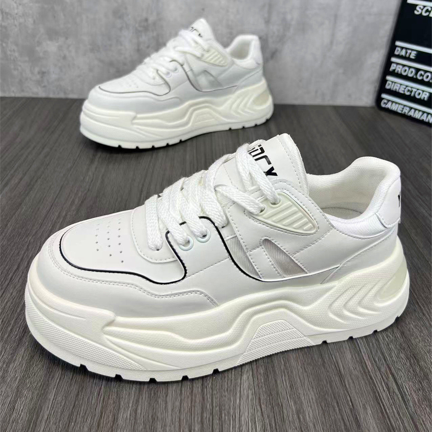 韩版板鞋潮百搭小白鞋