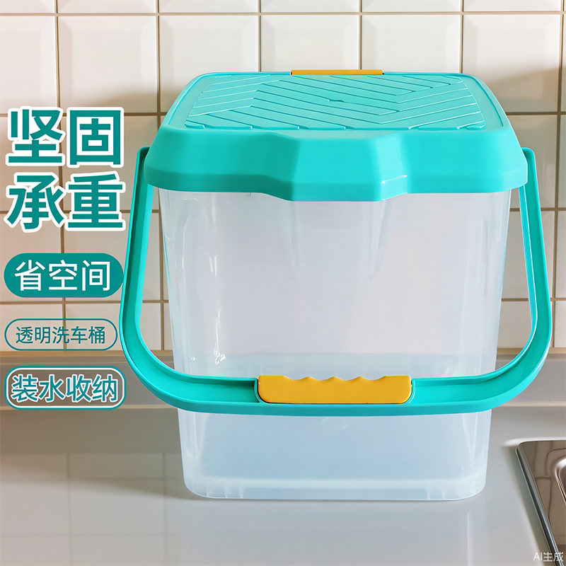 汽车专用洗车水桶车载钓鱼桶