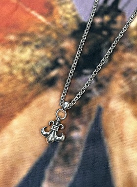 船锚长链泰银做旧项链不掉色毛衣链