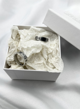 经典数字戒指情侣款可搭配项链ins超火时尚指环配饰