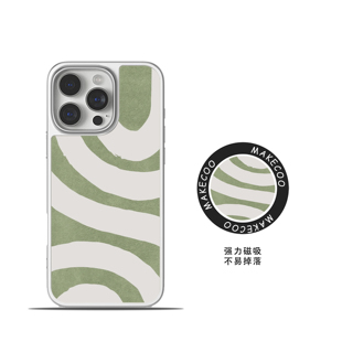 浅绿絮语适用于苹果手机壳17磁吸iPhone16promax不会撞壳15小众14文艺13高级感抽象12新款 原创绿色手机壳