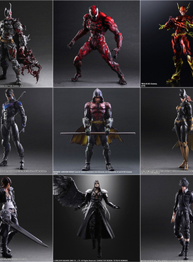 DC蝙蝠侠夜翼蝙蝠女最终幻想诺克提斯铁血战士罗宾小丑女手办模型