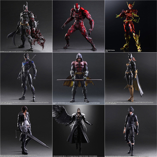 DC蝙蝠侠夜翼蝙蝠女最终幻想诺克提斯铁血战士罗宾小丑女手办模型