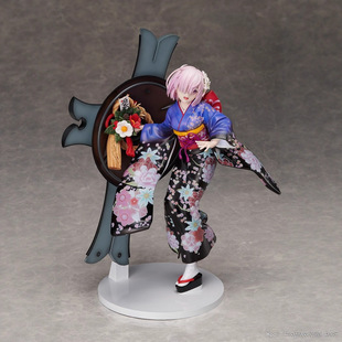 手办 Aniplex FATE FGO 盾娘 玛修 马修 和服 新年 模型