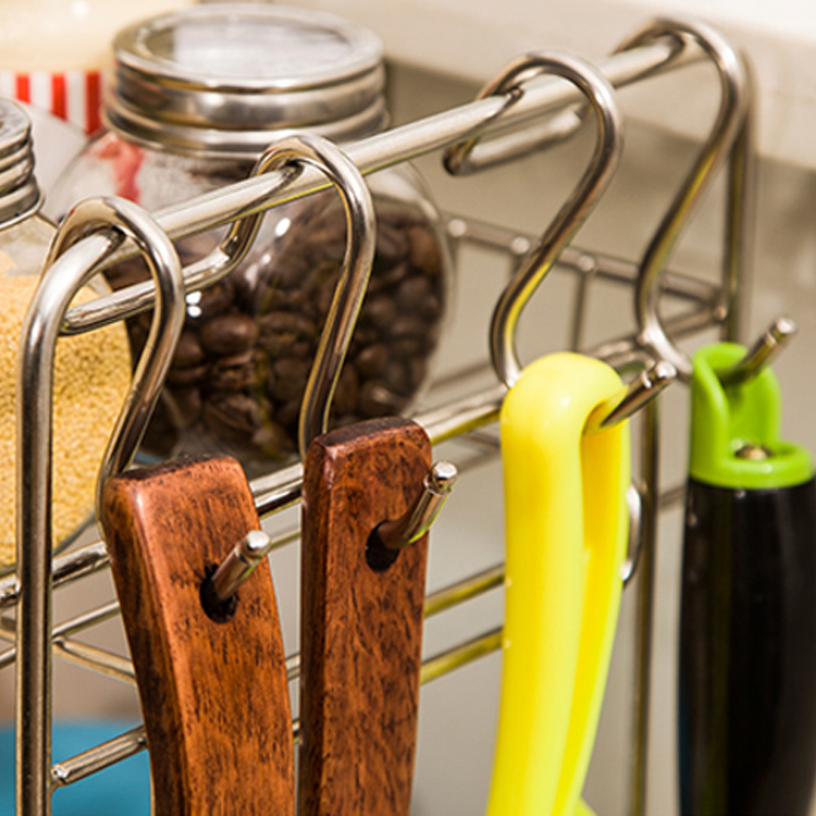 304不锈钢s挂钩厨房钩门后