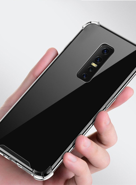 适用于VIVO V17Pro手机壳气囊四角防摔保护套透明硅胶简约创意新