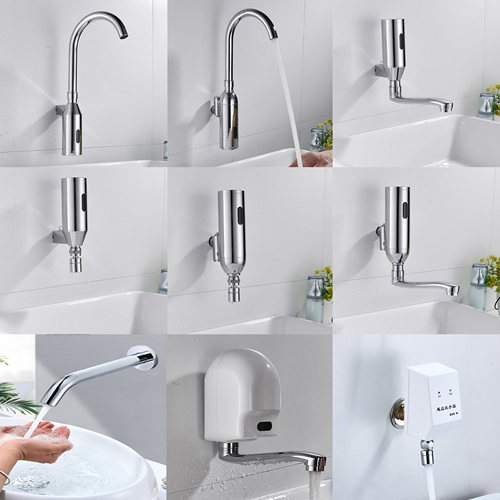 卡美瑞明装感应洗手器入墙式龙头