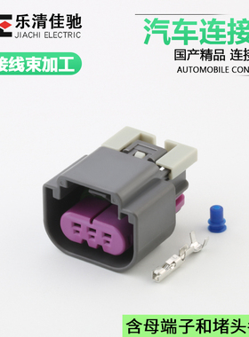 国产德尔福13511132适用汽车燃油传感器、油泵插头DJ70331-1.5-21