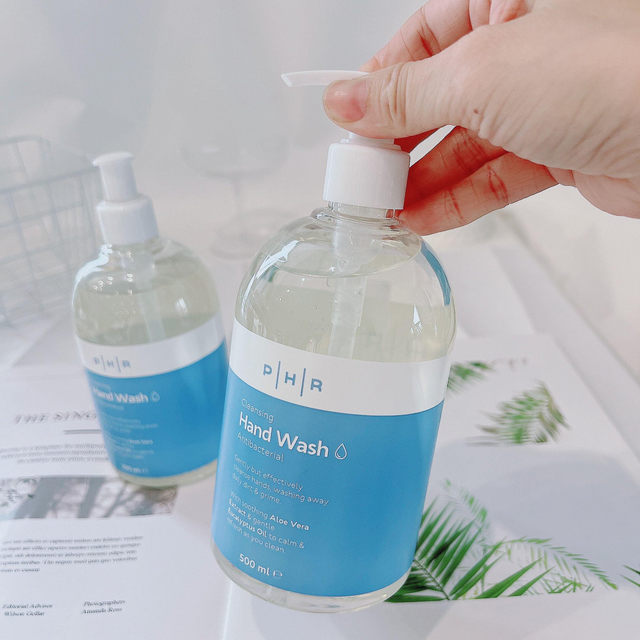 出爱尔兰的洗手液~外贸款PHR芦荟清洁洗手液舒缓清爽500ml