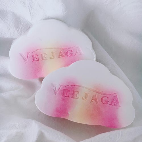 氛围感泡澡！谁能拒绝彩虹泡泡浴啊~veejaga云朵泡澡球香氛浴球 - 封面