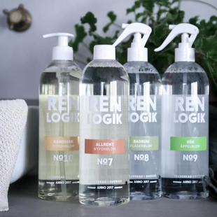 瑞典进口~REN LOGIK7号玫瑰果香温和高效多用途清洁剂750ml26.1