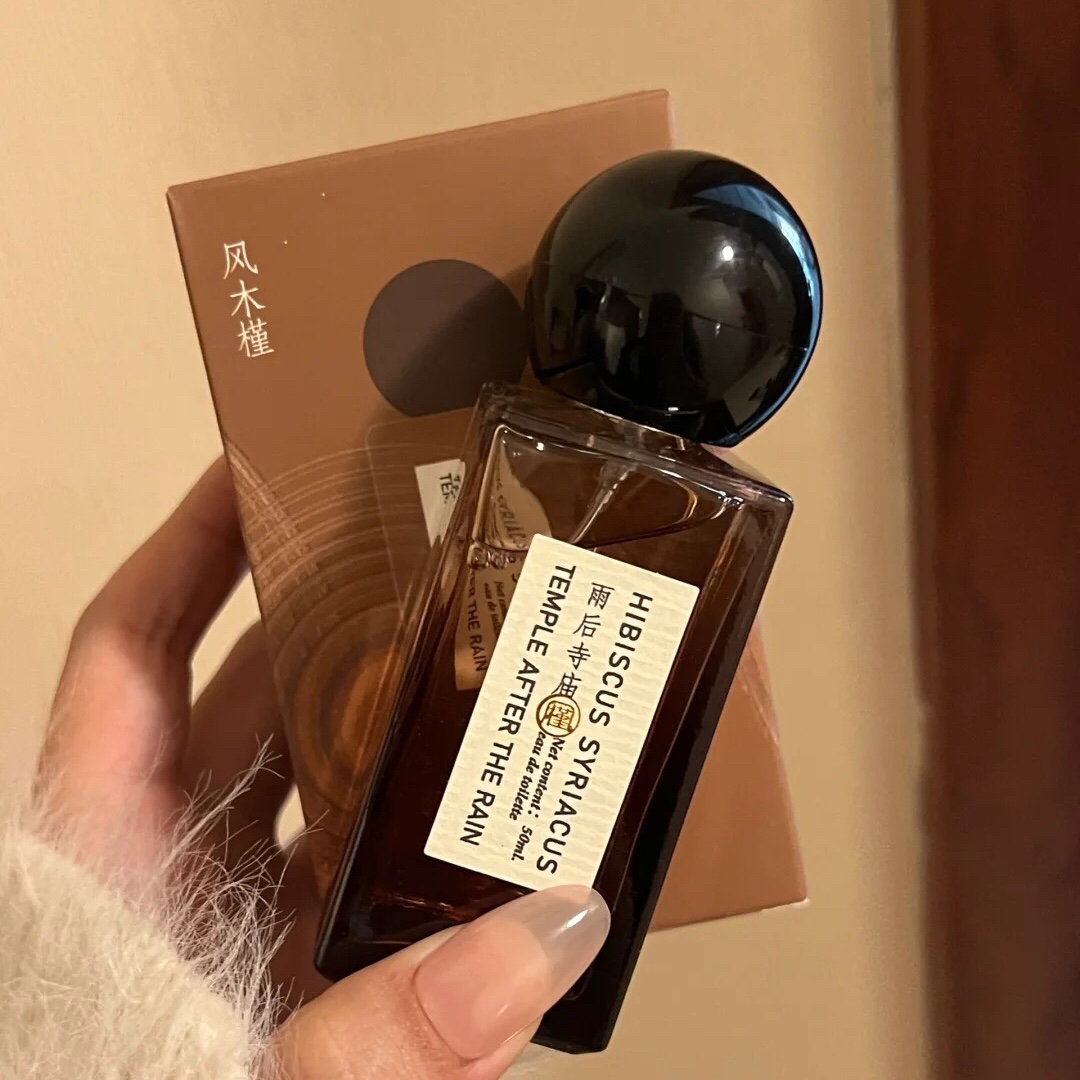 风木槿雨后寺庙香水持久淡香