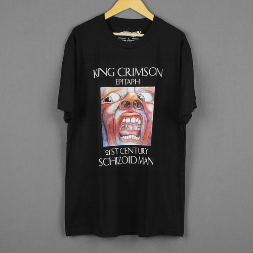 KingCrimson前卫摇滚短袖T恤