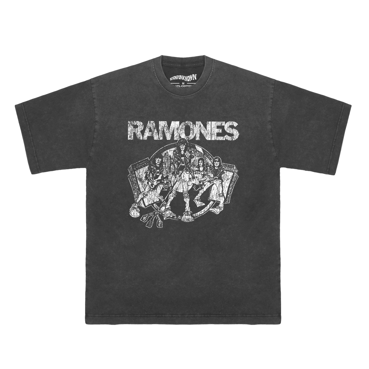 Ramones雷蒙斯朋克摇滚短袖男T恤