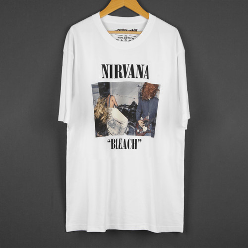NirvanaBleach涅槃摇滚短袖T恤