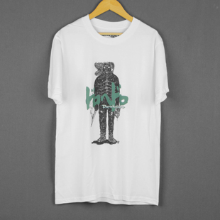 Shirt T恤动漫白色印花男女T 异兽魔都Dorohedoro美式 休闲纯棉短袖