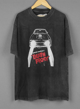 Death Proof金刚不坏短袖昆汀刑房CULT电影车库摇滚暴力男潮流T恤