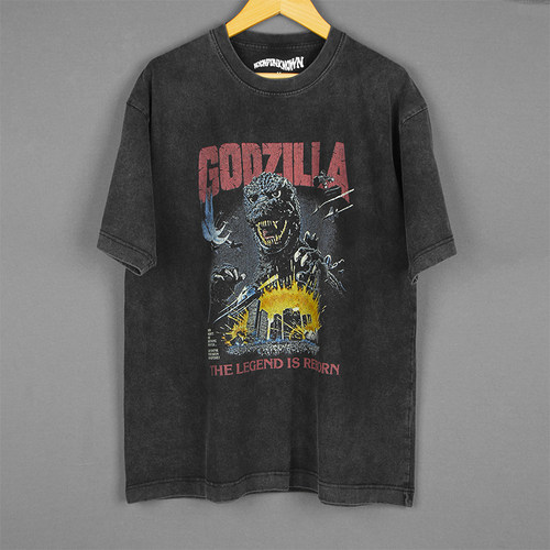 哥斯拉Godzilla怪兽短袖T恤
