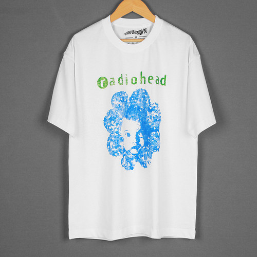 英伦摇滚风Radiohead乐队T恤