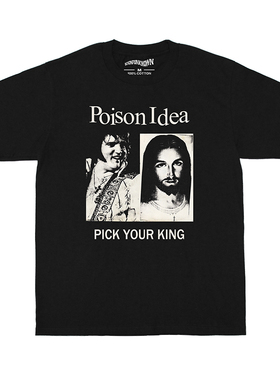 Poison Idea T恤 Black Flag Discharge Minor Threat T-Shirt