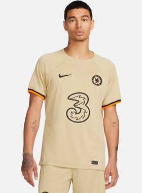 Nike/耐克 22-23赛季切尔西第三客场足球球迷版球衣T恤DN2712-253
