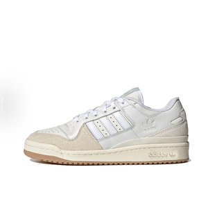 Adidas阿迪达斯三叶草 男款 复古魔术贴低帮休闲板鞋 FY7998 Forum