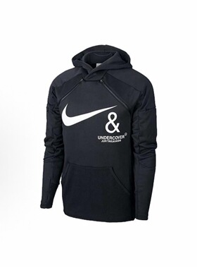 耐克NIKE&Undercover高桥盾机能多口袋拉链连帽衫卫衣CD7525-010