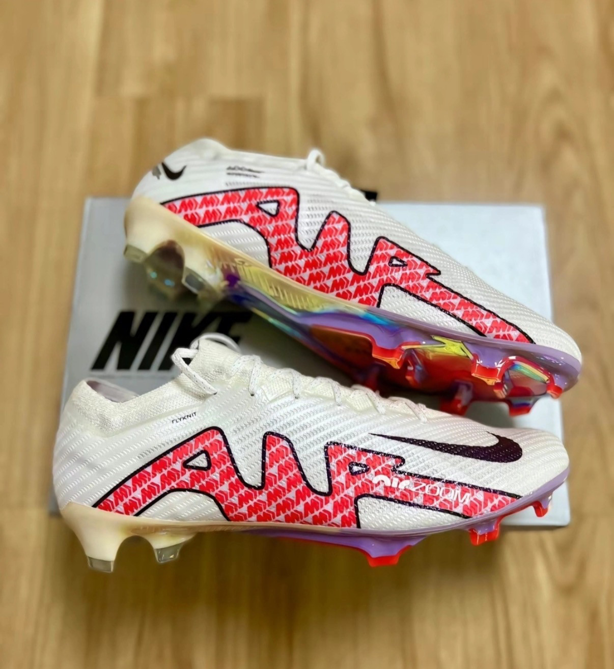 NIKE耐克 ZOOM FG刺客15顶配长钉限量低帮职业足球鞋 DJ4978-101