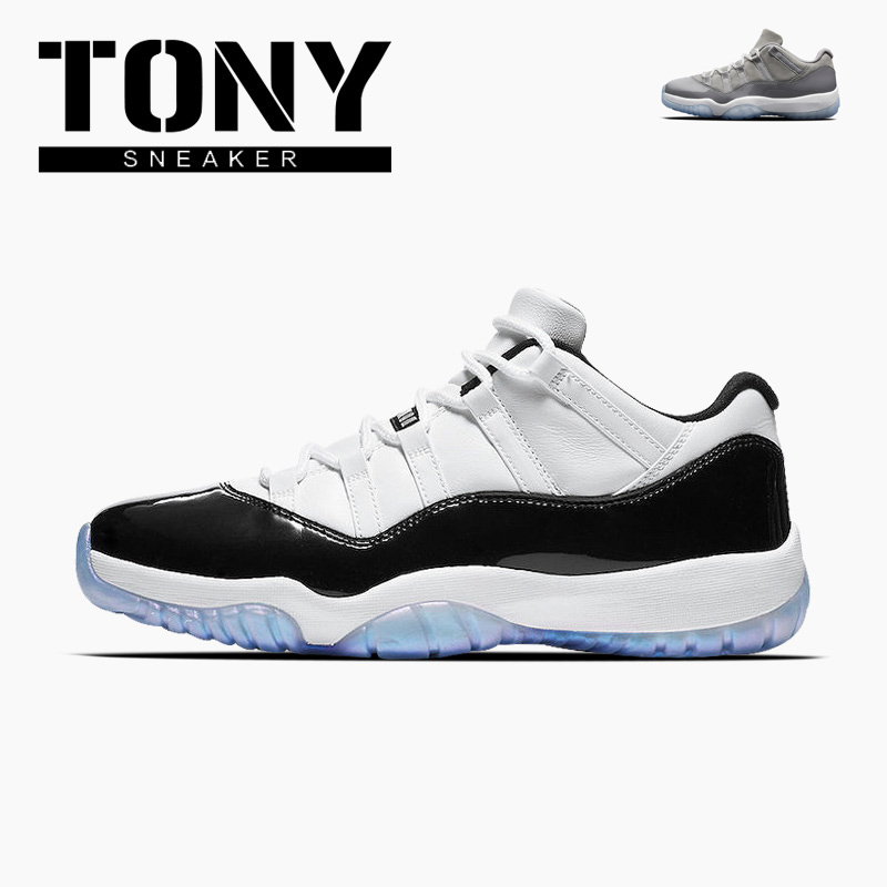 Air Jordan 11ÇÇ11GSÄÐÅ®µÍ°ï±äÉ«Áú ¸´»î½Ú¿á»ÒÀºÇòЬ528895-145