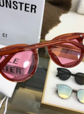 外销尾货 清仓处理 PCH猫眼 外销女士太阳镜金属logo墨镜太阳眼镜