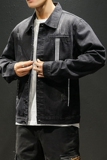 控108男牛仔外套薄款印花大码情侣款青少年款修身702-P60，男装夹克，电商A128