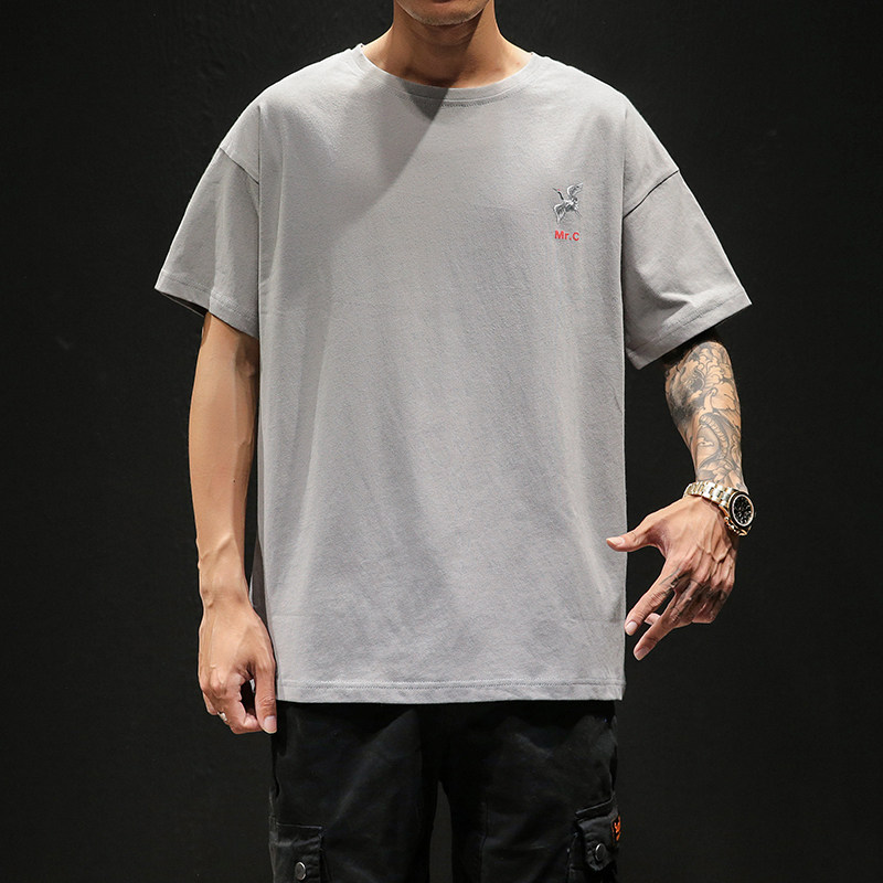 2021新款夏季印花短袖休闲时尚1508-P30,男装T恤,电商A128