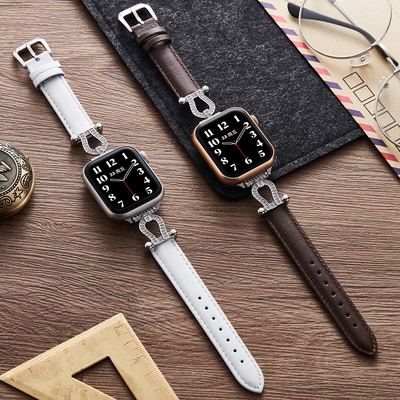 创意趣味设计感真皮表带ins女款