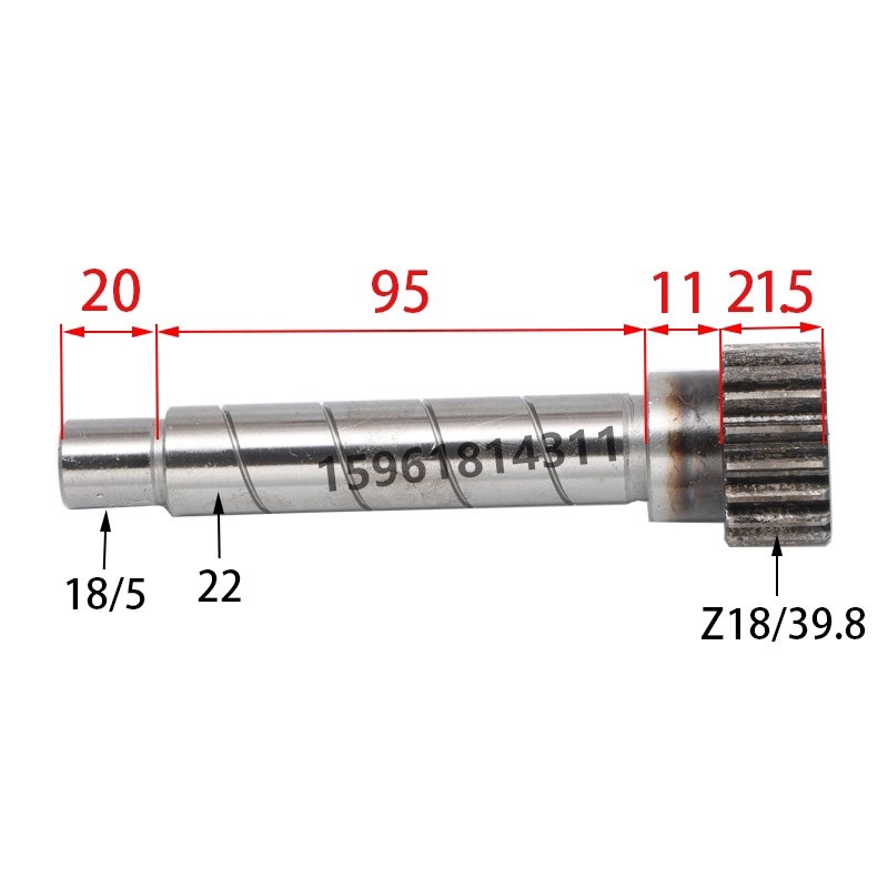 M131W, M1332B,1432,外圆磨床磨床配件Z18/M2/L152齿轴上海机床