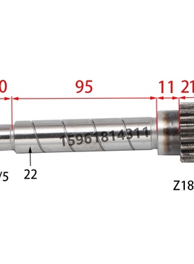 M131W, M1332B,1432,外圆磨床磨床配件Z18/M2/L152齿轴上海机床