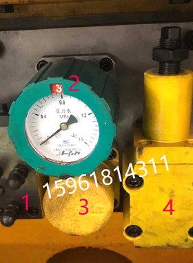 全新M1432B液压阀组1332B压力表座溢流阀滤芯稳定阀 外圆磨床配件