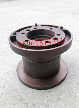 无心磨床配件  M1020A 导轮夹盘 卡盘法兰盘带平衡块 砂轮夹盘