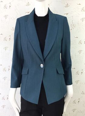 清仓甩货 22秋款 郦蔻/莲和丽智LHLZ22 8116西服外套 专柜正品429