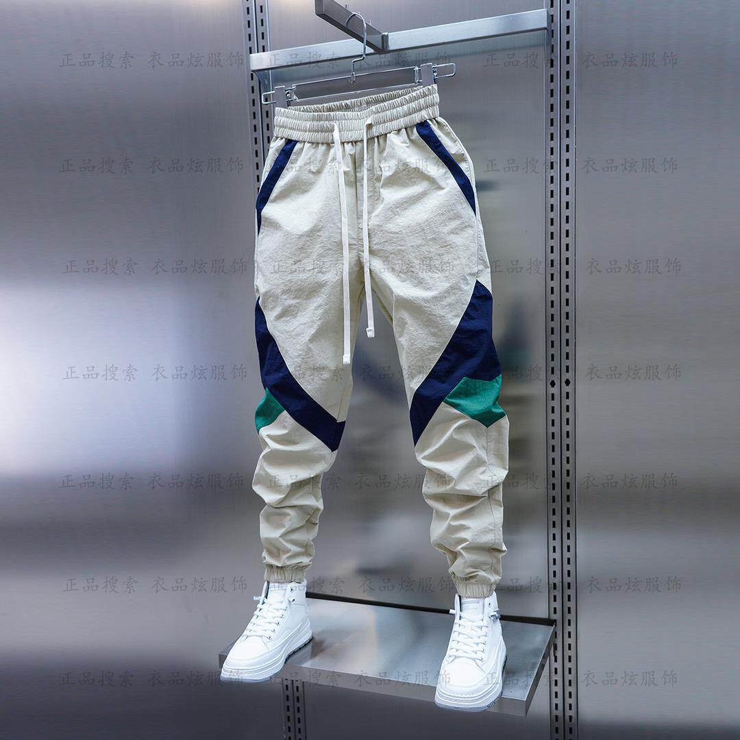 衣品炫服饰男士薄款拼色