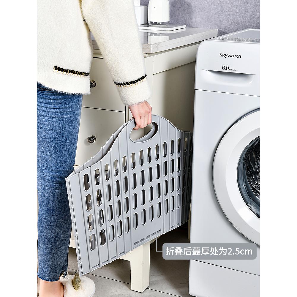 可折叠卫生间换洗脏衣服收纳筐污衣篮脏衣篓子家用床边放衣服神器