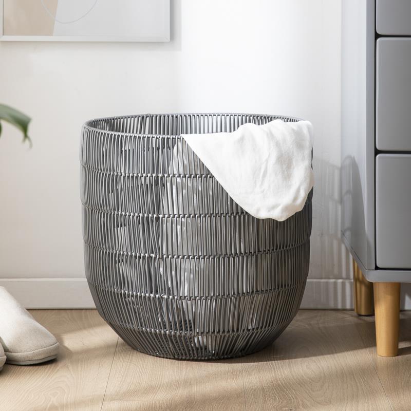 轻奢脏衣篓家用脏衣服收纳筐高级感卫生间高颜值脏衣篮浴室洗衣篮