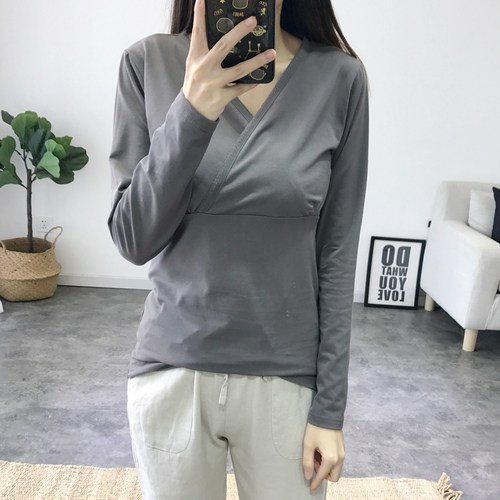 哺乳秋衣上衣春夏款打底衫