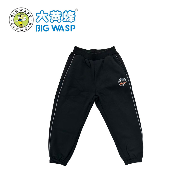 大黄蜂加绒束脚裤运动休闲长裤侧边条纹,童装/婴儿装/亲子装,裤子,淘宝优惠券,粉丝福利购,淘宝优惠卷