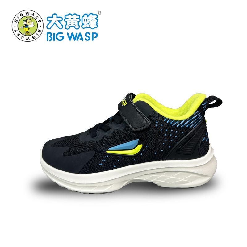 大黄蜂正品童鞋男童运动鞋冬款加绒儿童鞋大童跑步鞋