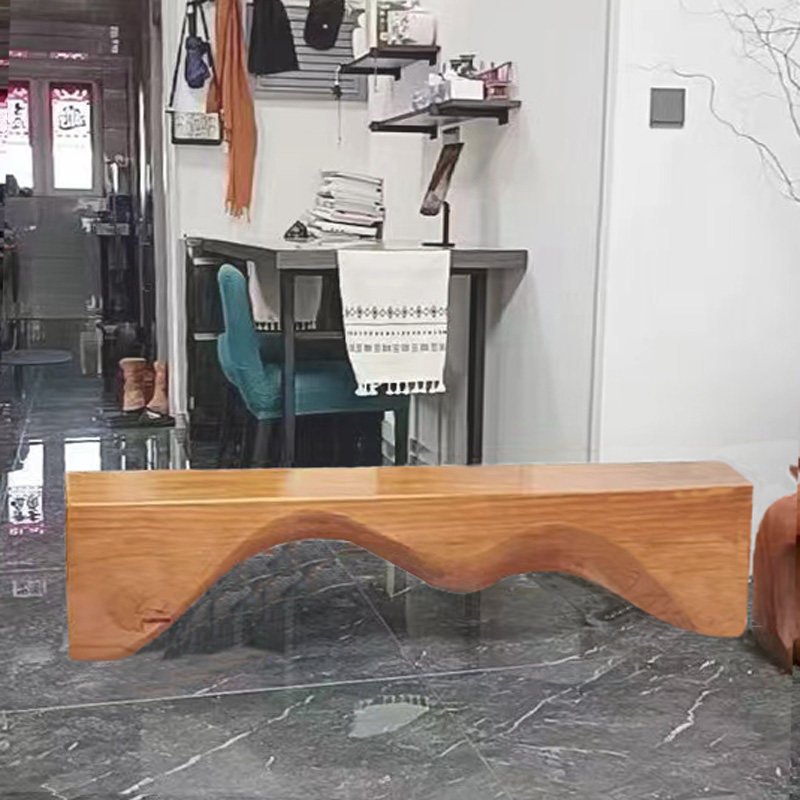 北欧实木长凳坐凳电视柜换鞋凳设计师长条凳简约时尚复古休闲凳