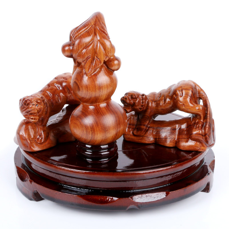 鸣虎纳贵摆件2022年属马破太岁吉祥物贵虎佑马家居摆设