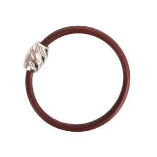 鸡血藤戒指复古风素尾戒藏银手饰森系小指戒指环男女单身情侣对戒