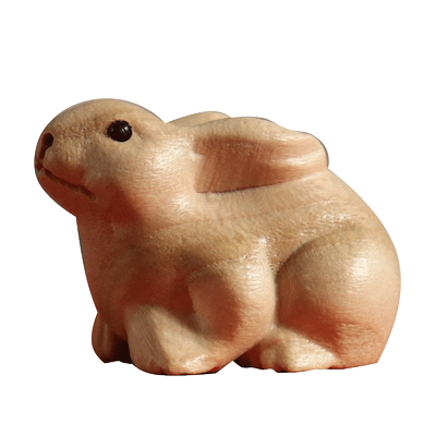 桃木雕刻十二生肖龙马本命年饰品